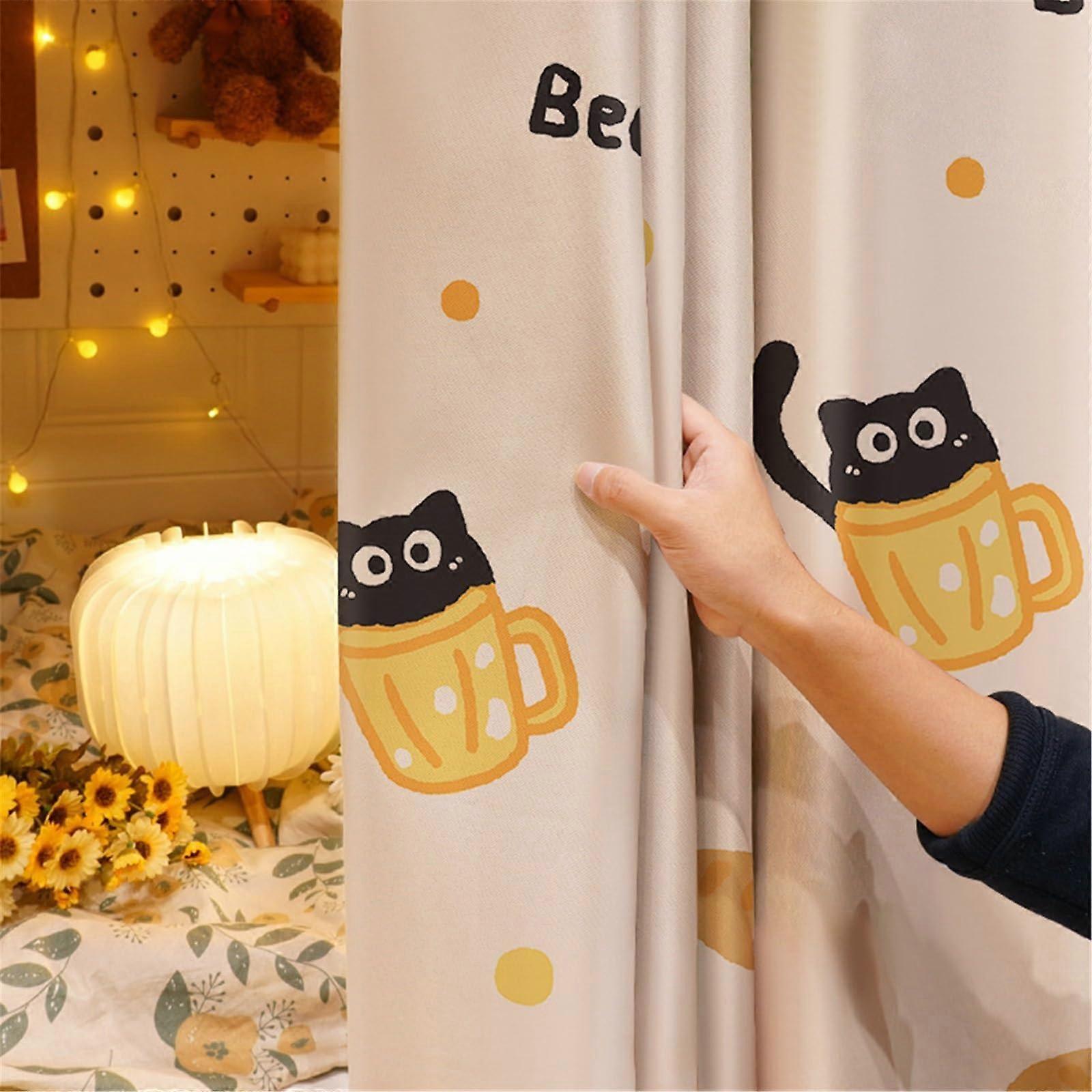 Dorm-Sized Breathable Privacy Curtain