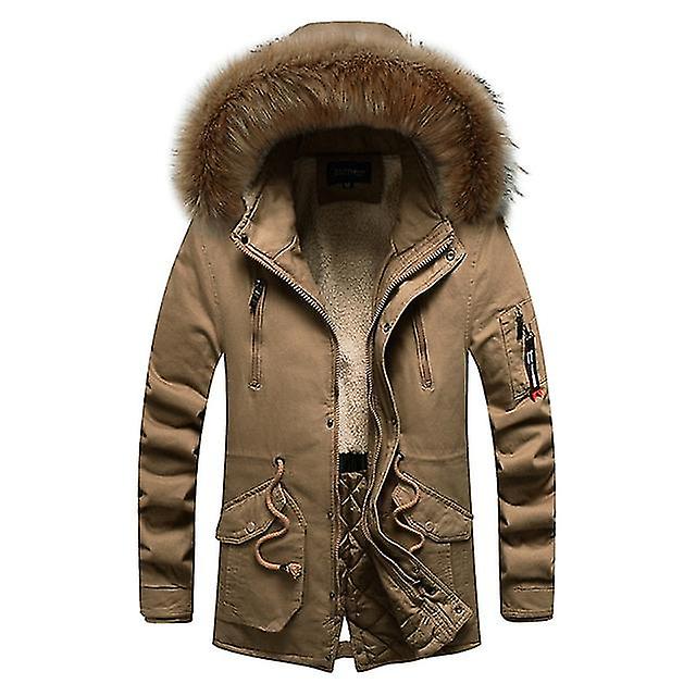 Cotton Padded Casual Winter Jacket For Mens