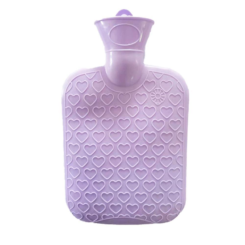 Thickened  -proof High-density Pvc Heart-shaped Hot Water Bottle