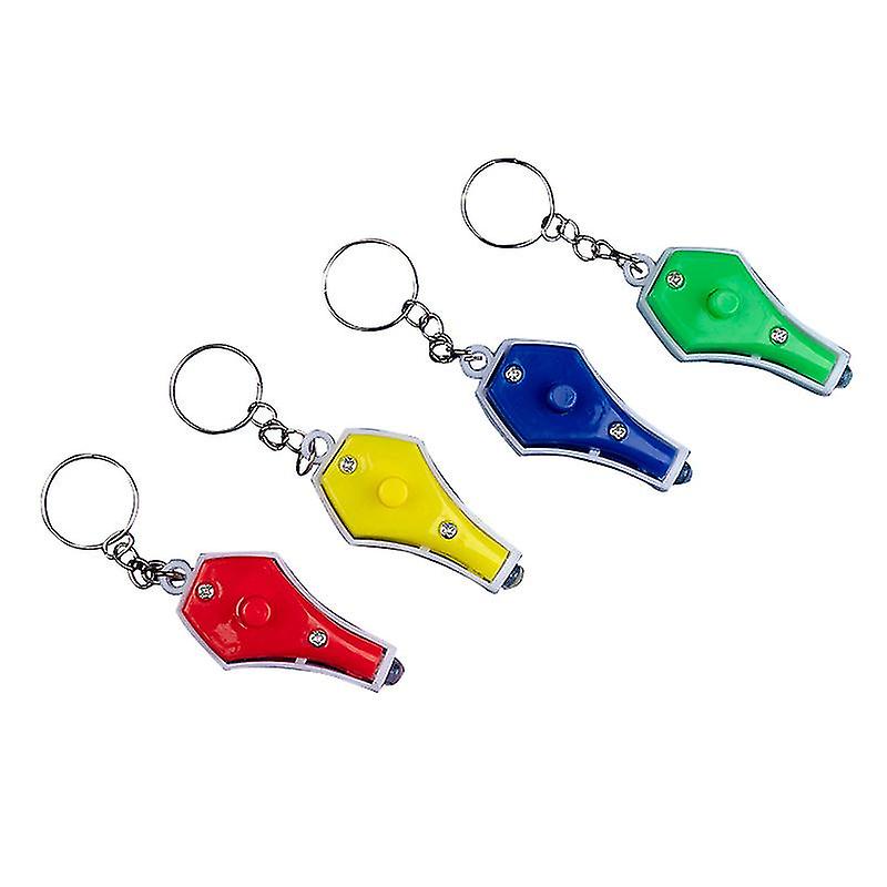 Keychain Uv Banknote Detection Lamp Mini Flashlight Anti-blue Lens Detection Lamp