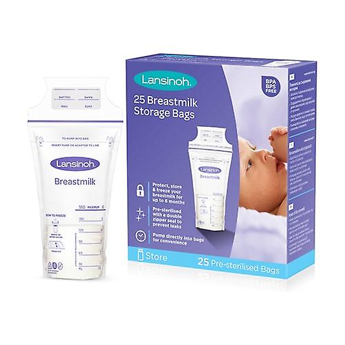 Breast milk storage bags 25 units