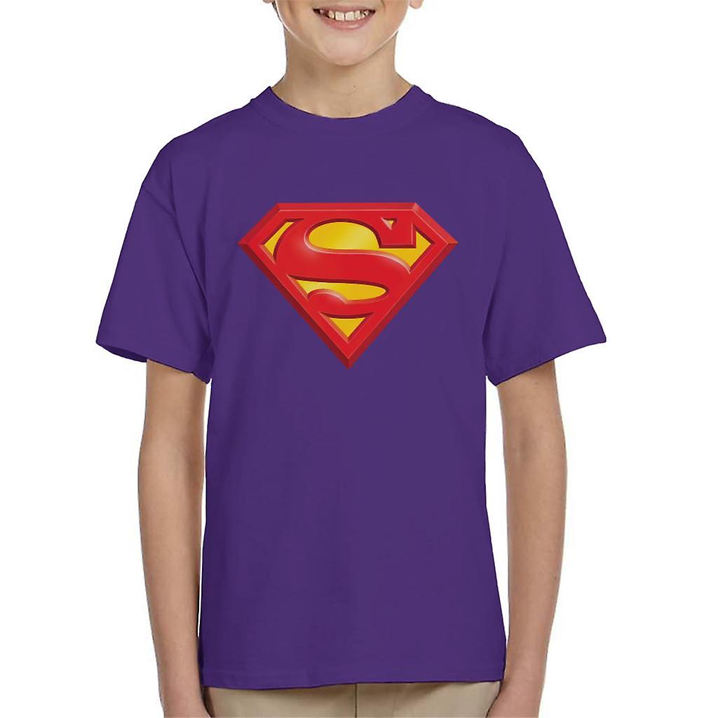 Superman Classic Logo Kid's T-Shirt