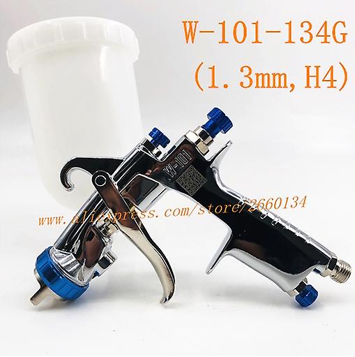 Farbpistole W101 Luftspritzpistole Hand Manuelle Spritzpistole 1,3 / 1,5 / 1,8 mm Japan Qualität W-101 Farbsprüher 400cc Kunststofftank Airbrush
