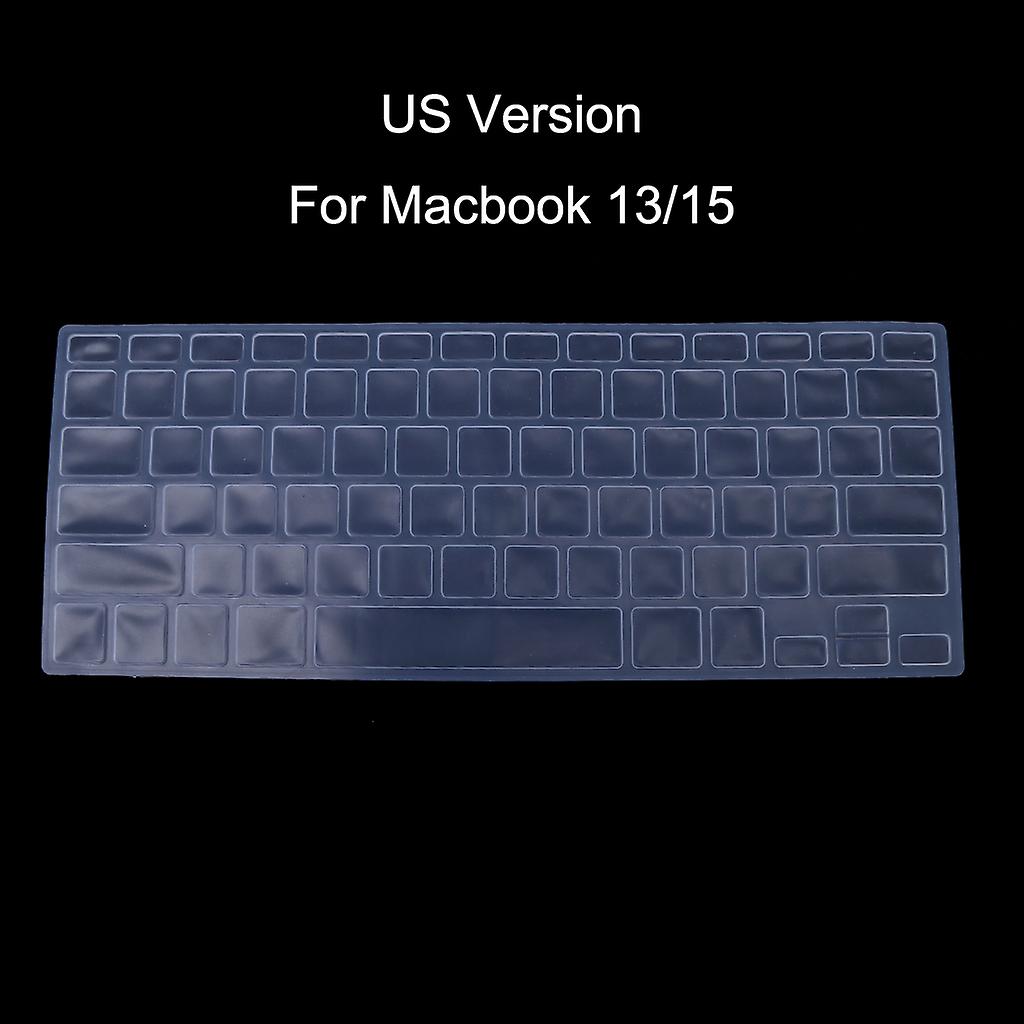 US Layout Keyboard Protector for Macbook Pro 13 15 M1 Chip Keyboard Cover