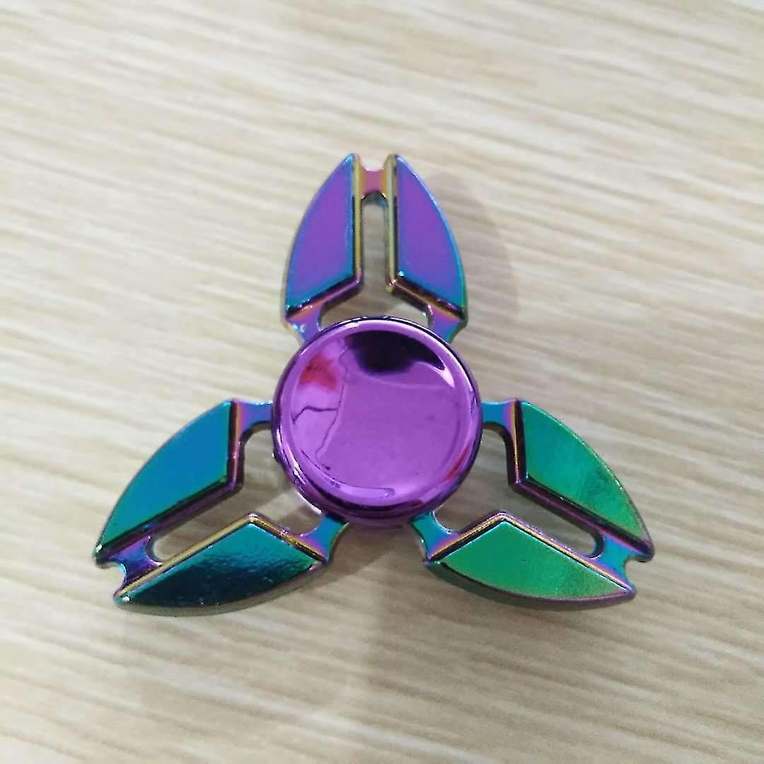 Q38 Finger Spinner anxiety Relief Stress Fidget Metal H toy