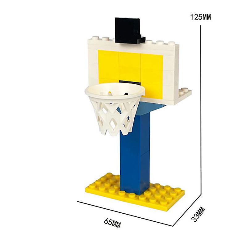 Basketball Rack Small Particle Building Blocks Parts Accessories Scene Building