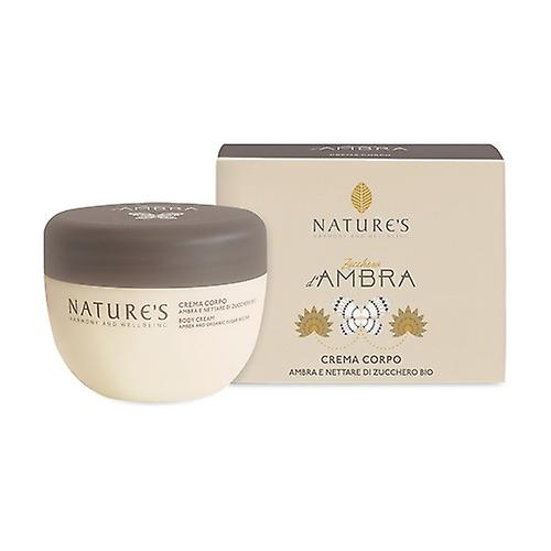 Amber Sugar Body Cream 250 ml of cream