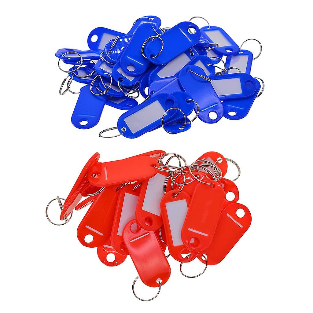 100pcs Removable Waterproof Key Tags ID Name Card Tags Mark Labels