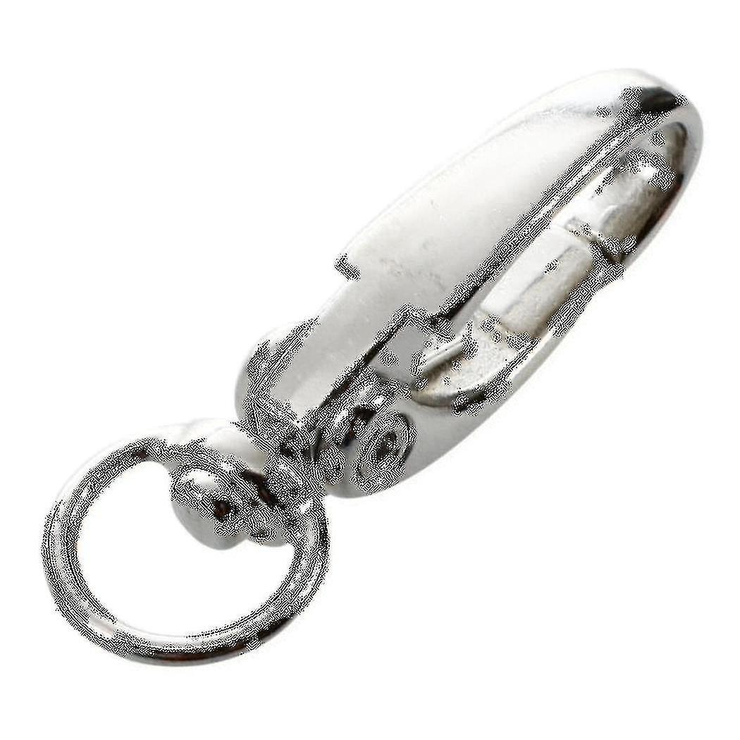 100 Pcs D Swivel Trigger Clips Hooks Metal Key Ring Lobster Clasps