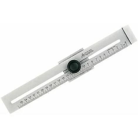 Marking Ruler-0-250mm Lined Square Ruler Lg13