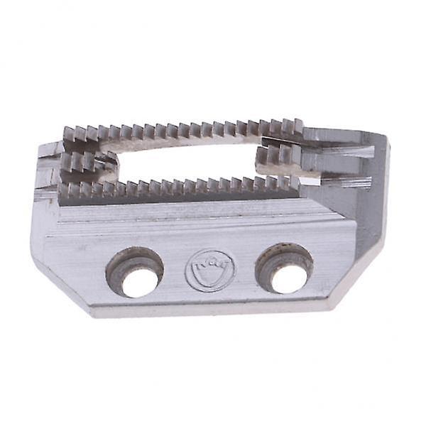 2xMetal E-Type Flat Bed Feed Dog for Industrial Lockstitch Sewing Machine Part