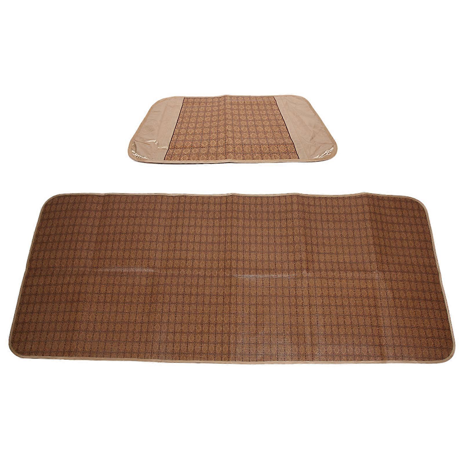 Foldable Summer Sleeping Mat Polyester Cooling Pad for Home School Dormitory