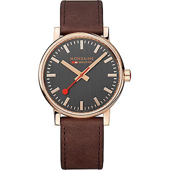 Evo2 rose gold Men's Watch Analog Quartz with Cowhide Bracelet MSE.40181.LG