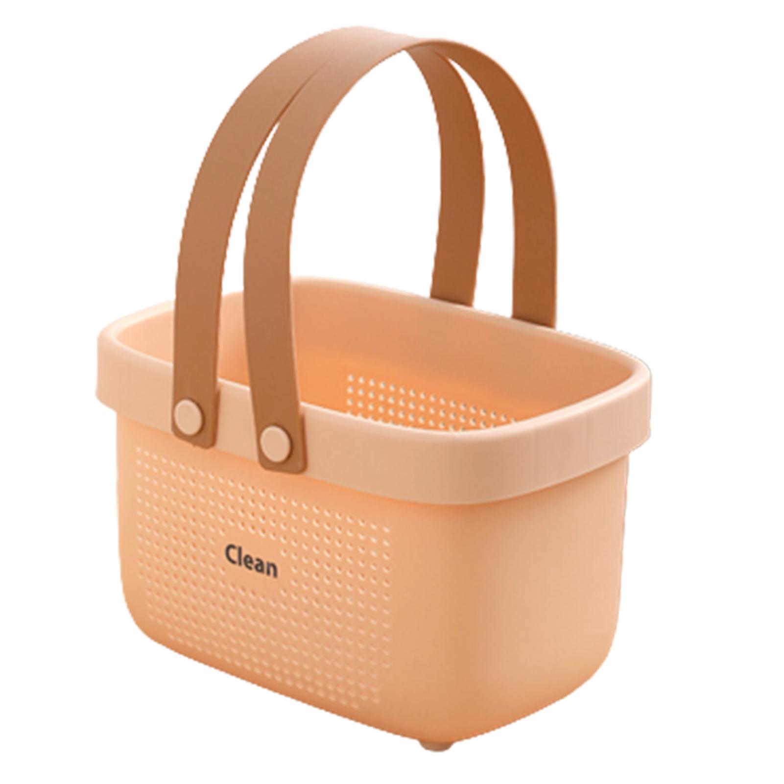 Portable Shower Caddy with Handles Storage Organizer Bin for Bathroom