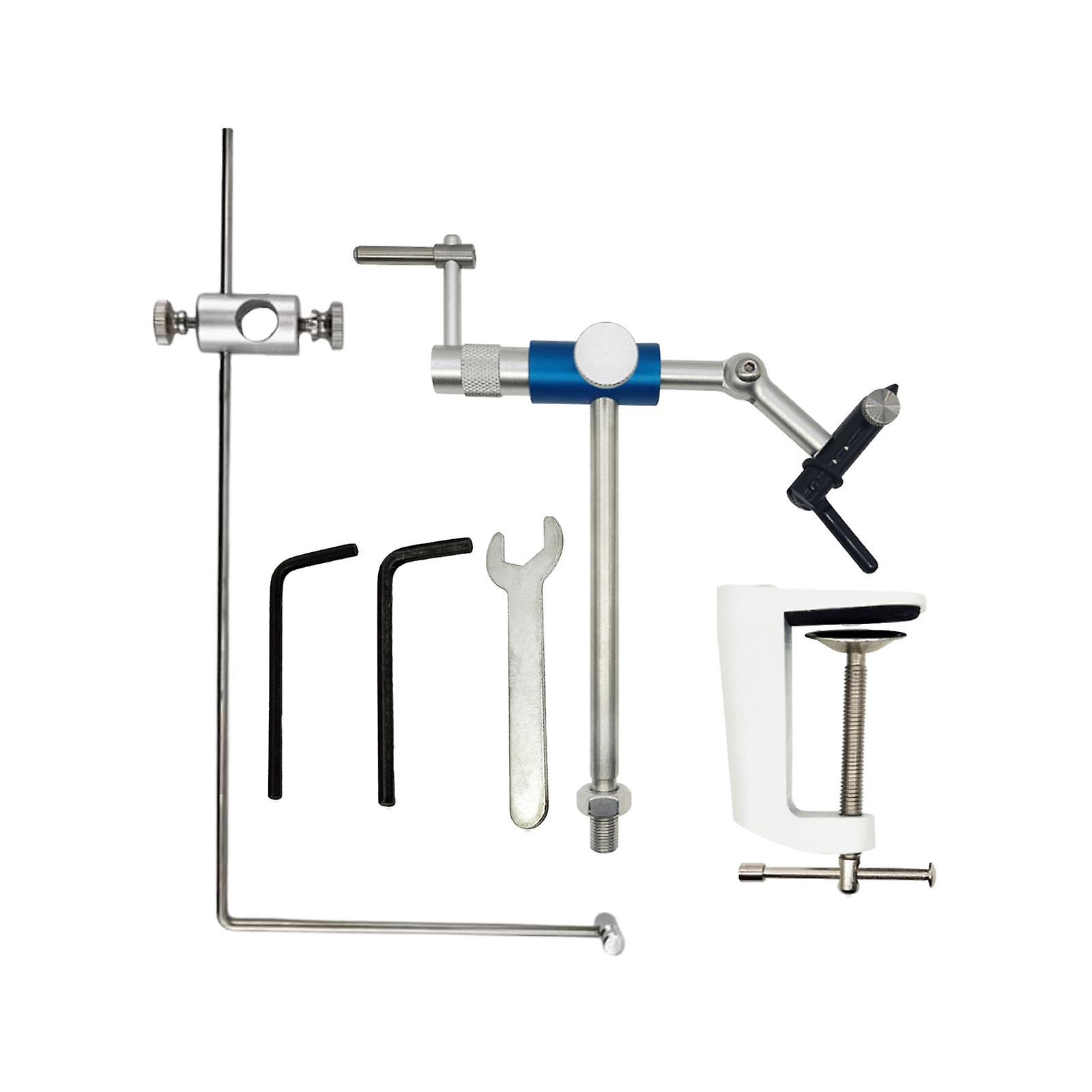 Rotary Fly Tying Vise Jigs Tool Rotatable C Clamps Fly Gears Table Clip Type