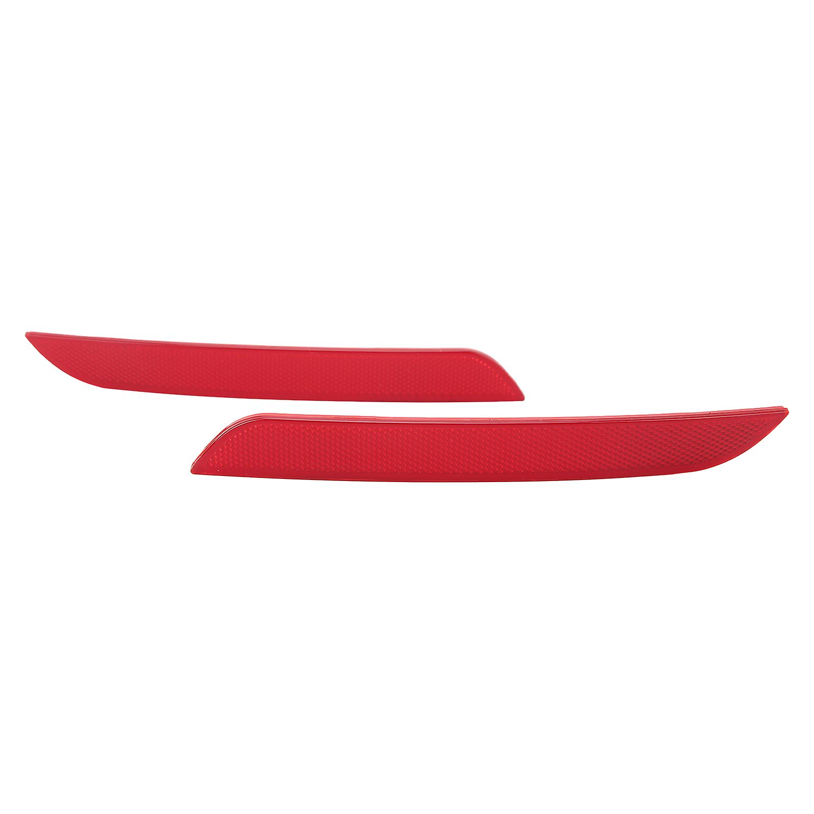 2Pcs Rear Bumper Reflector Left Right Safe Warning 63147382233 for 3 Series F30 Saloon 2011‑2015 