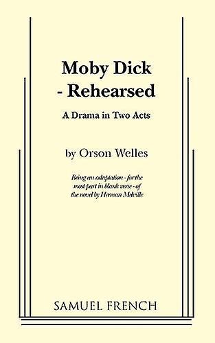 Moby Dick Rehearsed Paperback Book