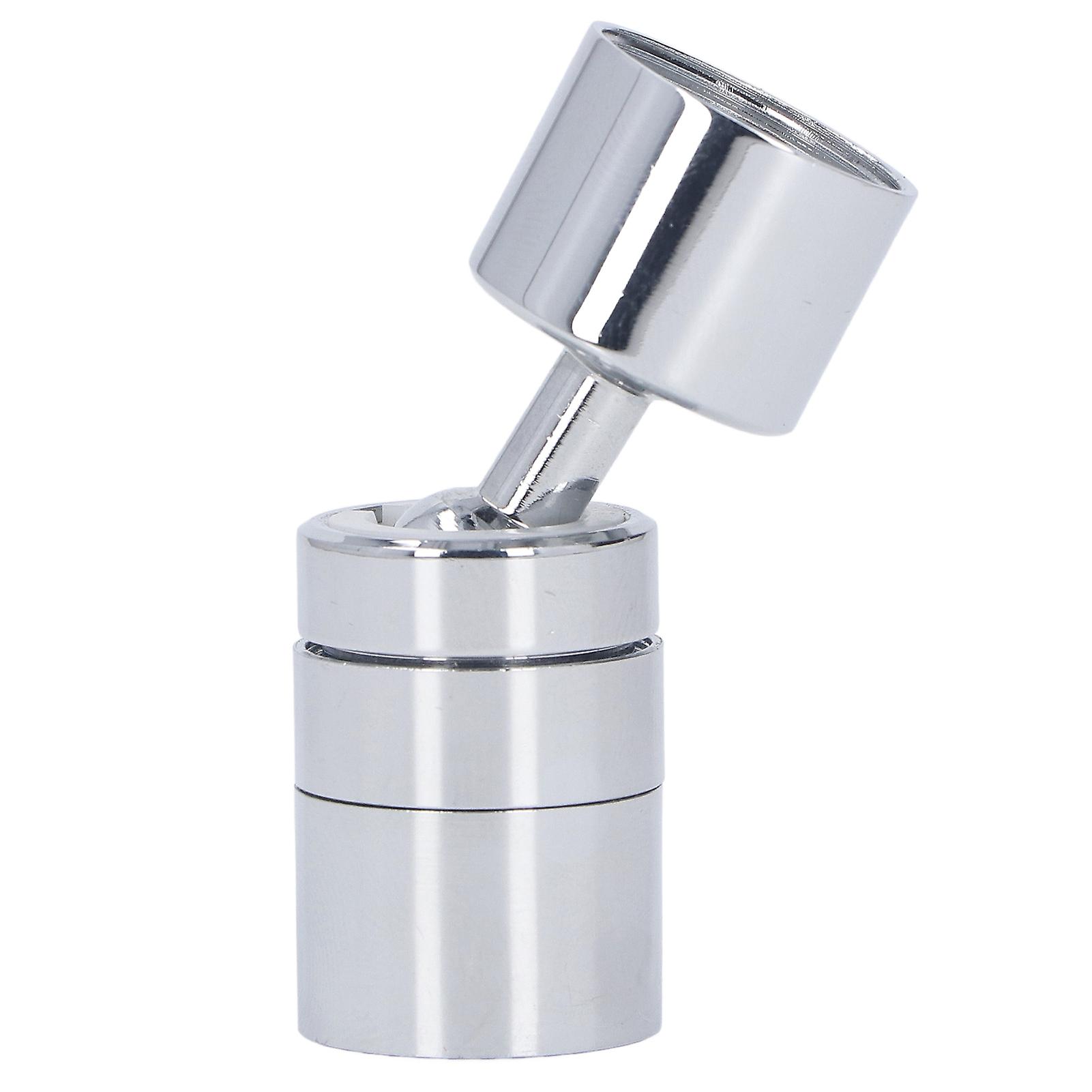 Double Gear Switch Faucet Aerator, 360° Standard Size Brass Sink Aerator Replacement M22 Female Thread