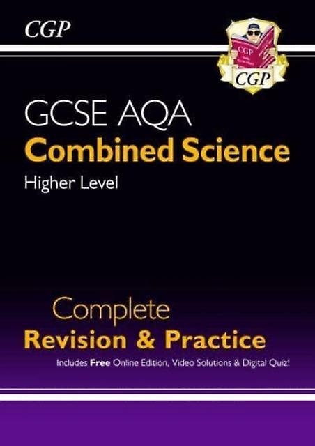New Gcse Combined Science Aqa Higher Complete Revision Practice With Cgp Revisi by CGP Books Paperback Book