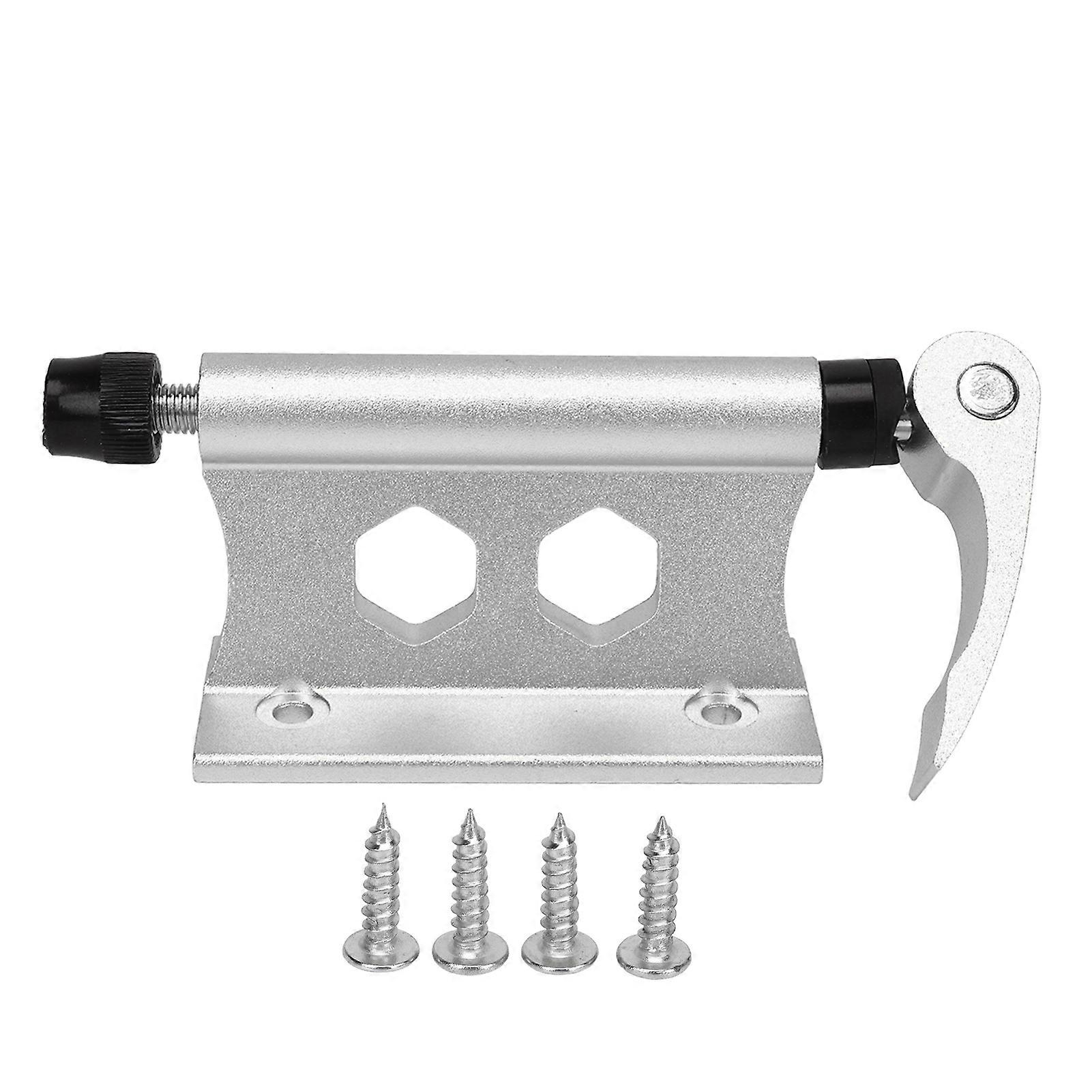 Aluminum Alloy Quick Release Bike Fork Mount for Transporting and Storing on Trucks, Vans, SUVs, Silver