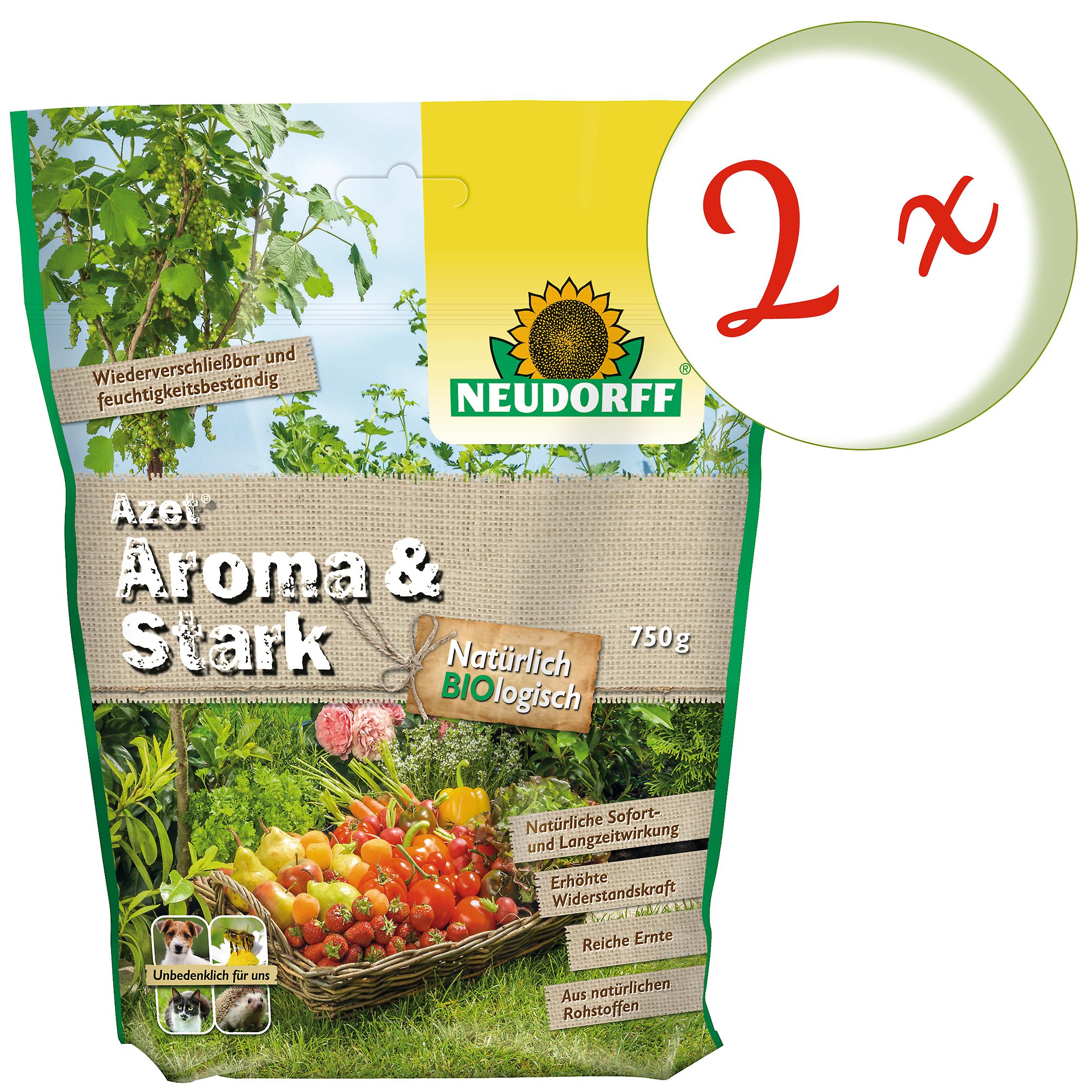 2 x NEUDORFF Azet Aroma & Stark, 750 g, formerly Azet®® VitalKali