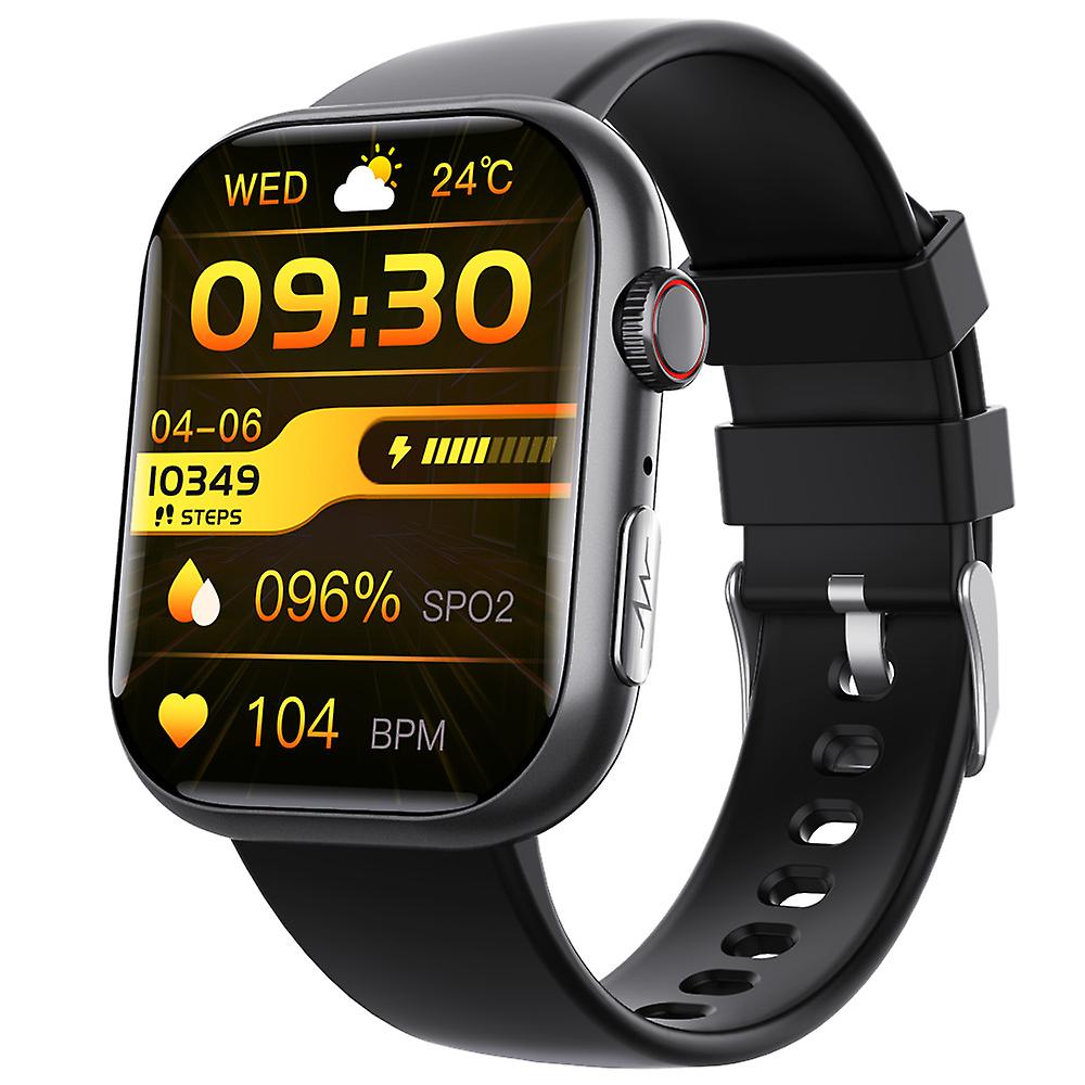 F100 Smart Watch Ecg Ecg Monitoring Sos One-Click Alarm Blood Glucose Blood Pressure Exercise Hand Bracelet