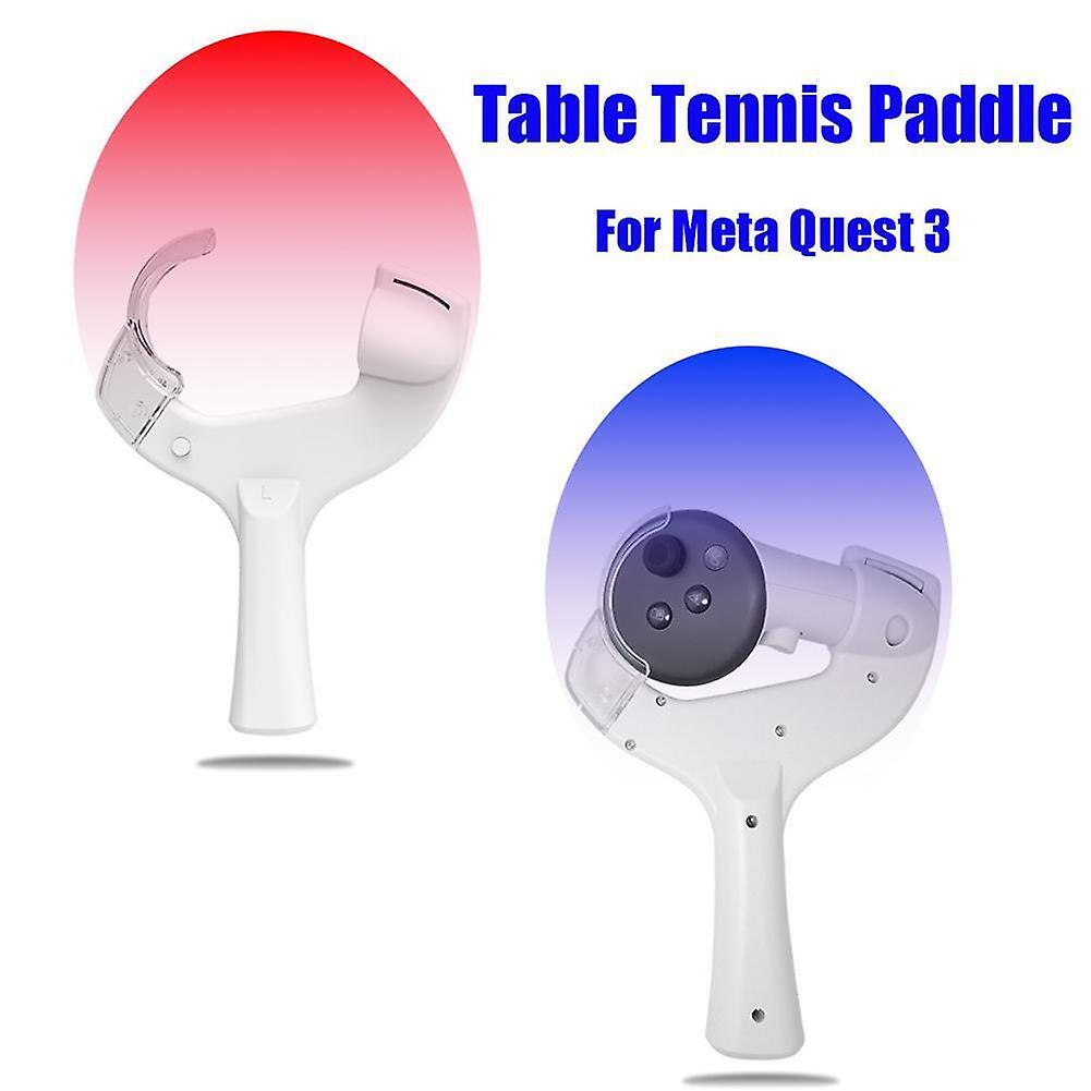 Universal Table Tennis Paddle Grip Handle For Meta quest3 VR Controller