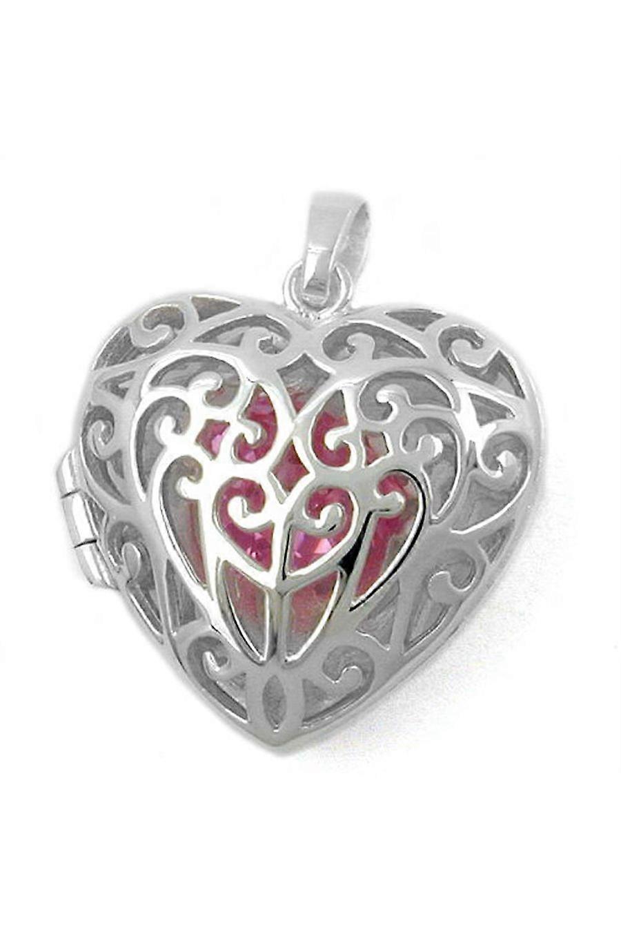 Pendant Medallion Heart Silver 925 - Gl92652