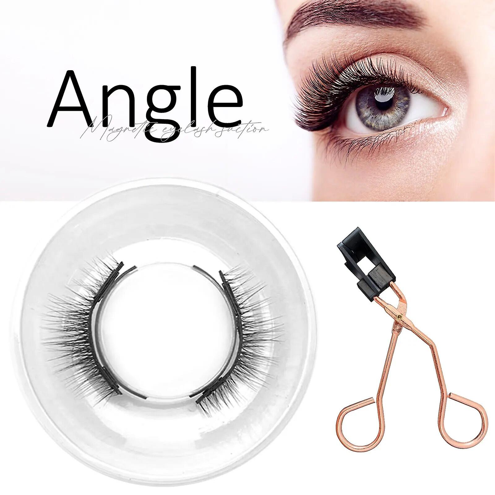 Quantum Magnetic Eyelashes Soft Magnetic Lashes Natural Lazy Eyelash With Clip