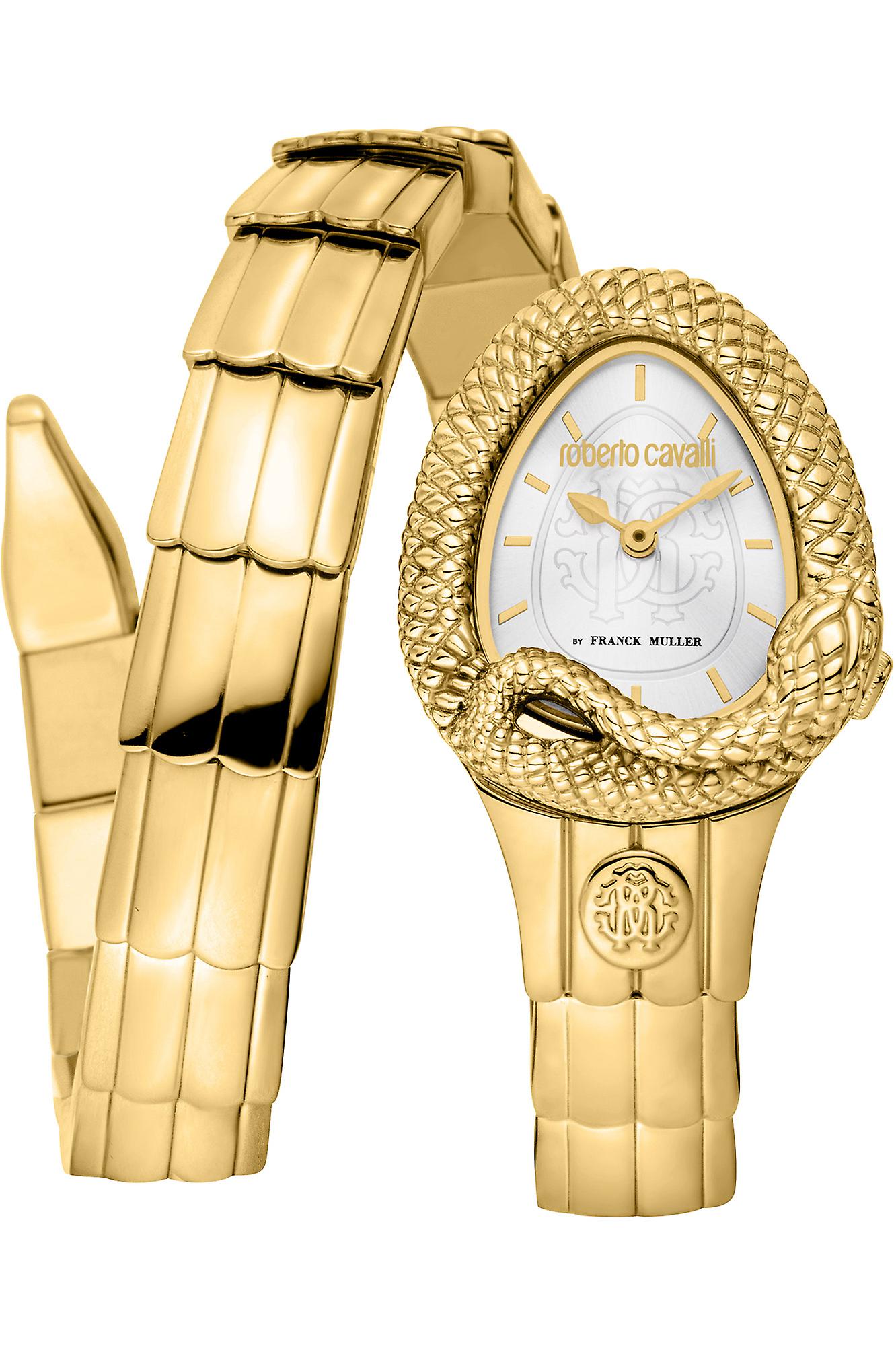 Roberto Cavalli di Franck Muller RV1L201M0021 - Analogico Femmina al Quarzo in Acciaio Inox