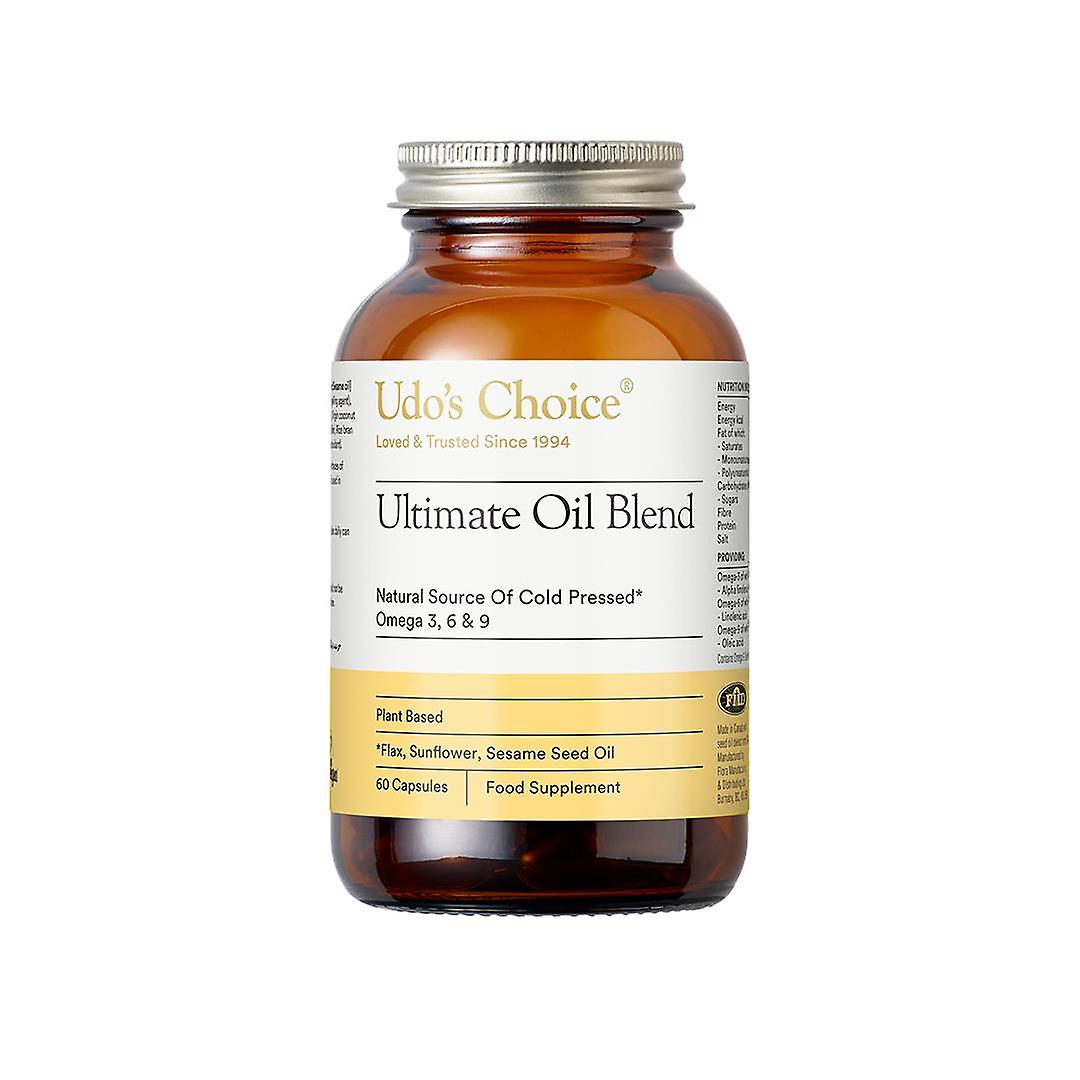 Udos Choice Ultimate Oil Blend 1000mg - 60 Caps