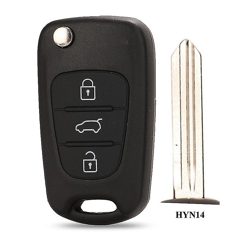 Replace Remote Car Key Shell 3 Bt Flip Folding Key Case For Kia K2 K5 Rio 3 Picanto Ceed Cerato Spor
