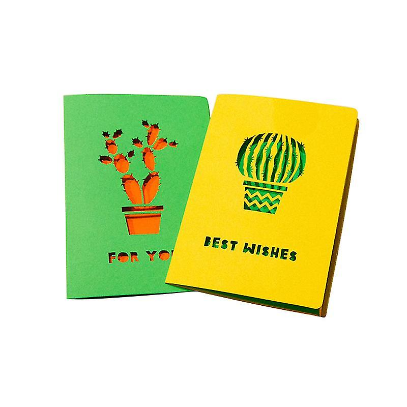 1pcs Cactus Greeting Card