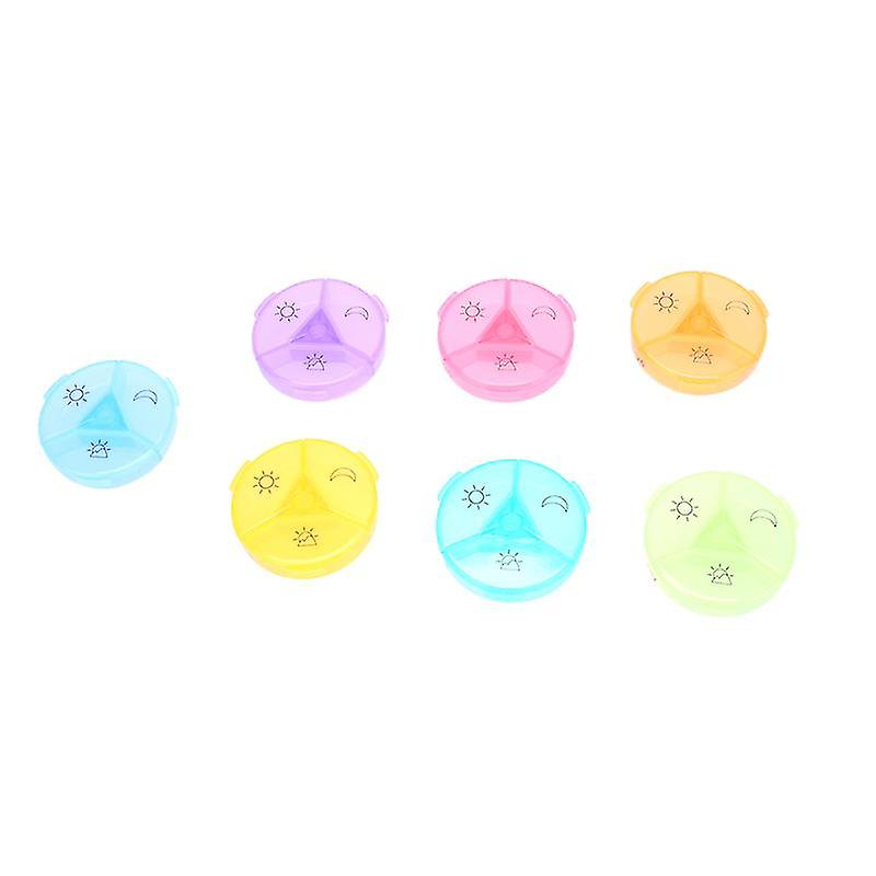3pcs Pill Box 7 Day