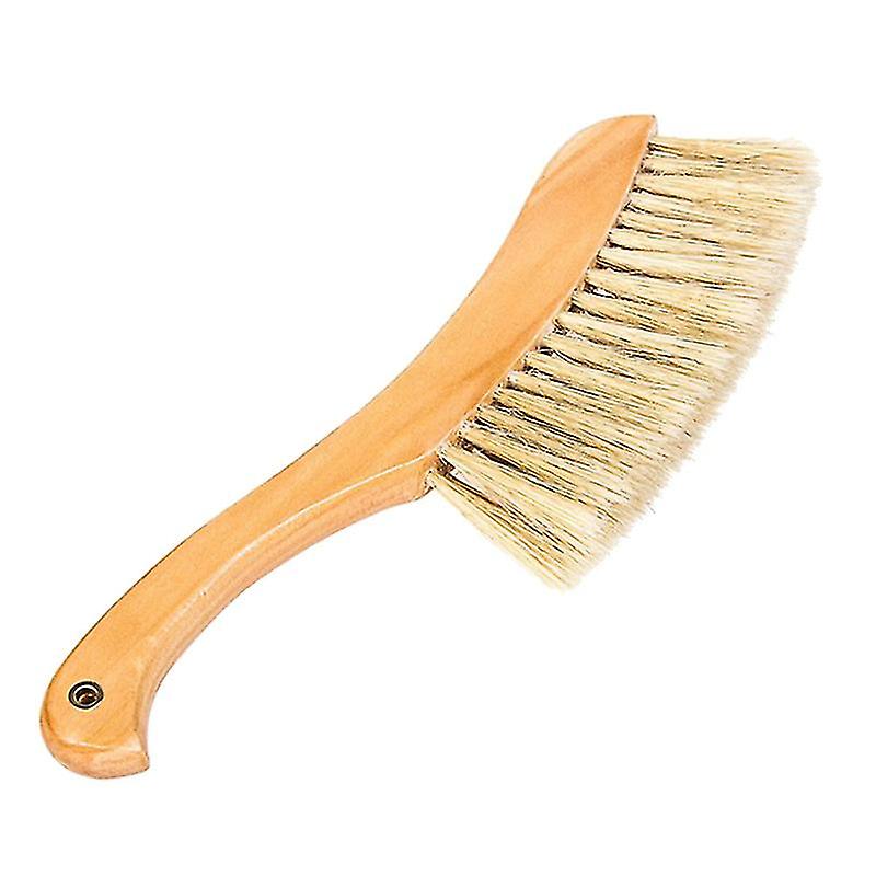 Wood And Bristles Dusting Brush For Cleaning Use