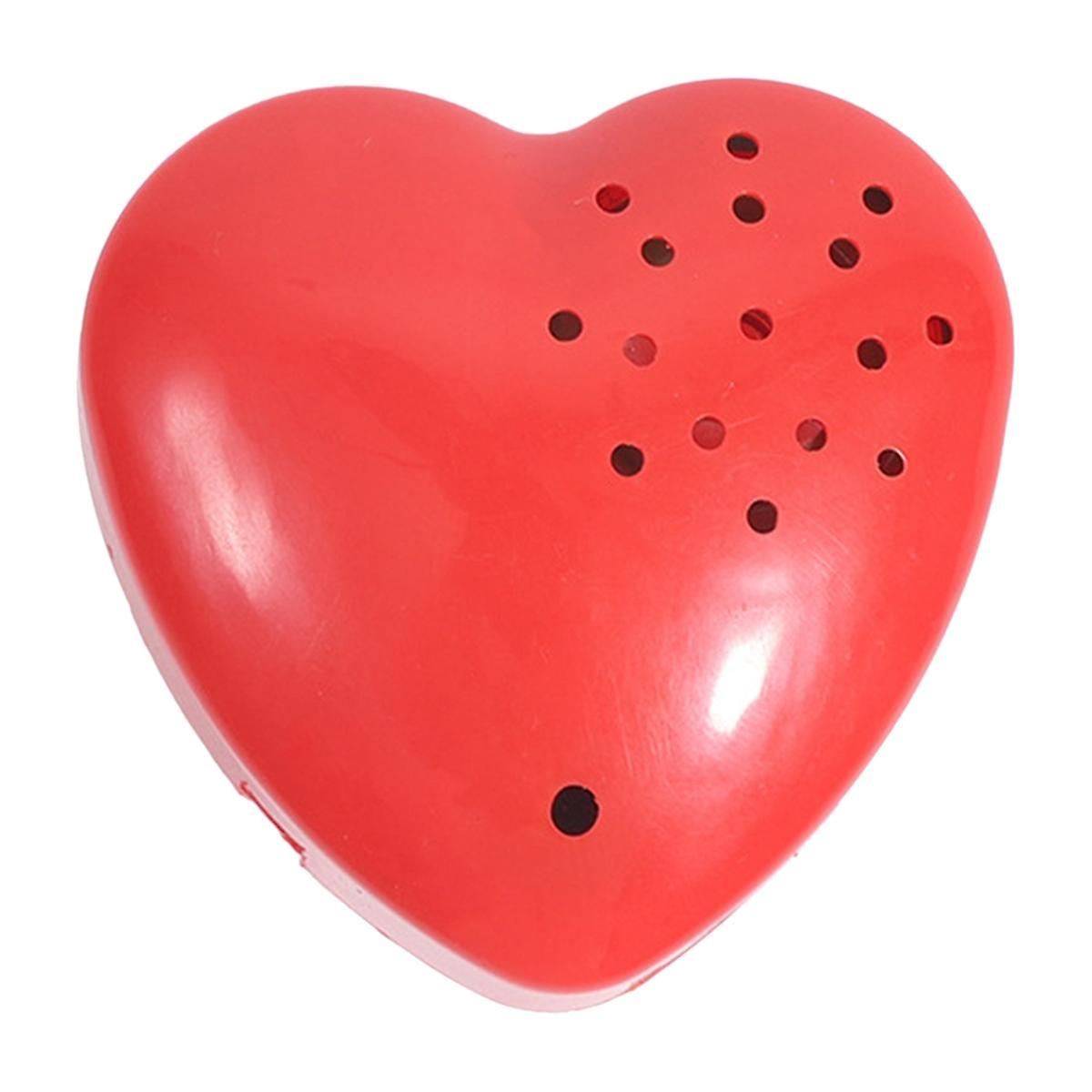 Heart Shaped Voice Recorder Recordable Sound Module Plush Toy Recorder Programmable Sound Button Recording