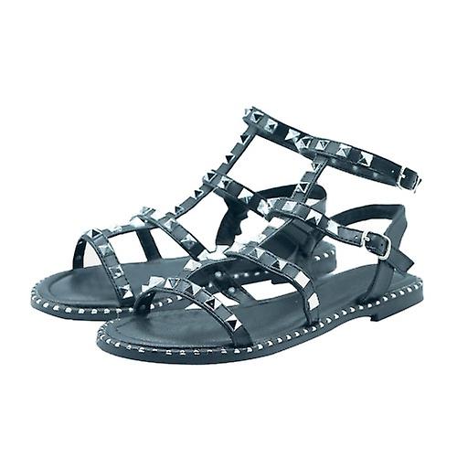 Where's That From Womens/Ladies Natalia Studded PU Gladiator Sandals