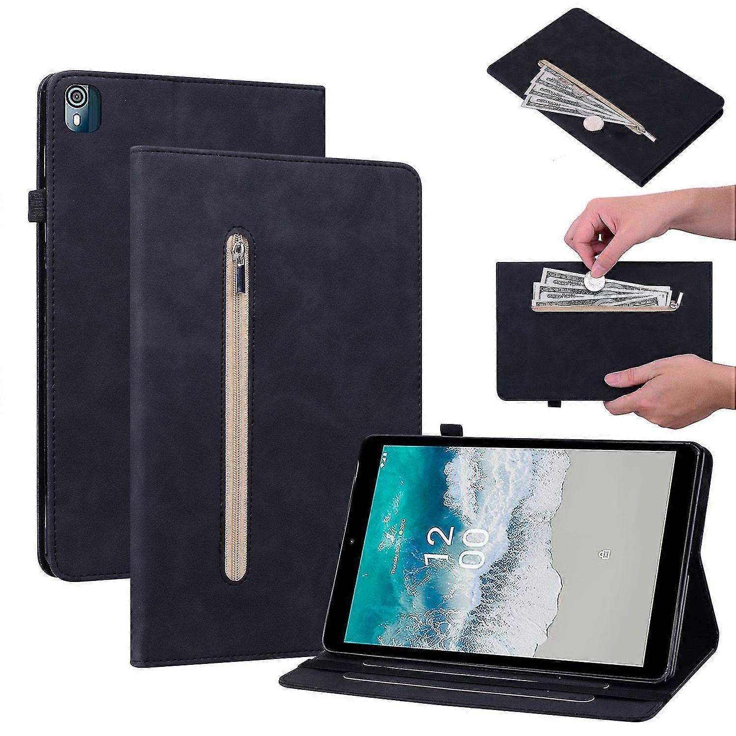Custodia con cerniera per T10, custodia per tablet resistente all'usura con supporto