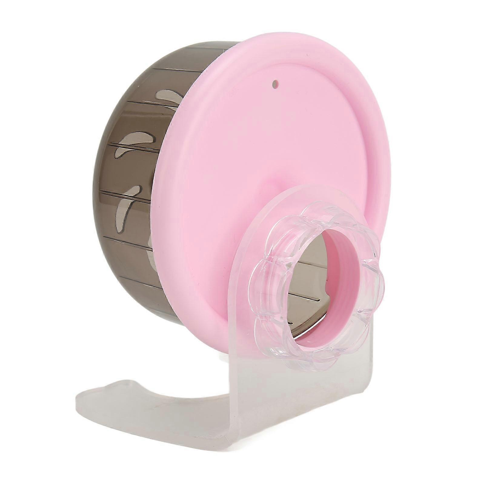 Silent Hamster Exercise Wheel Detachable Prevent Slip Quiet Hamster Running Wheels with Stand for Hamster Gerbils