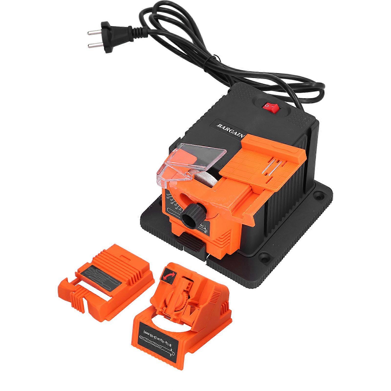 Drill Bit Sharpener Electric Household Adjustable Multifunctional Scissor Sharpener EU Plug 220V