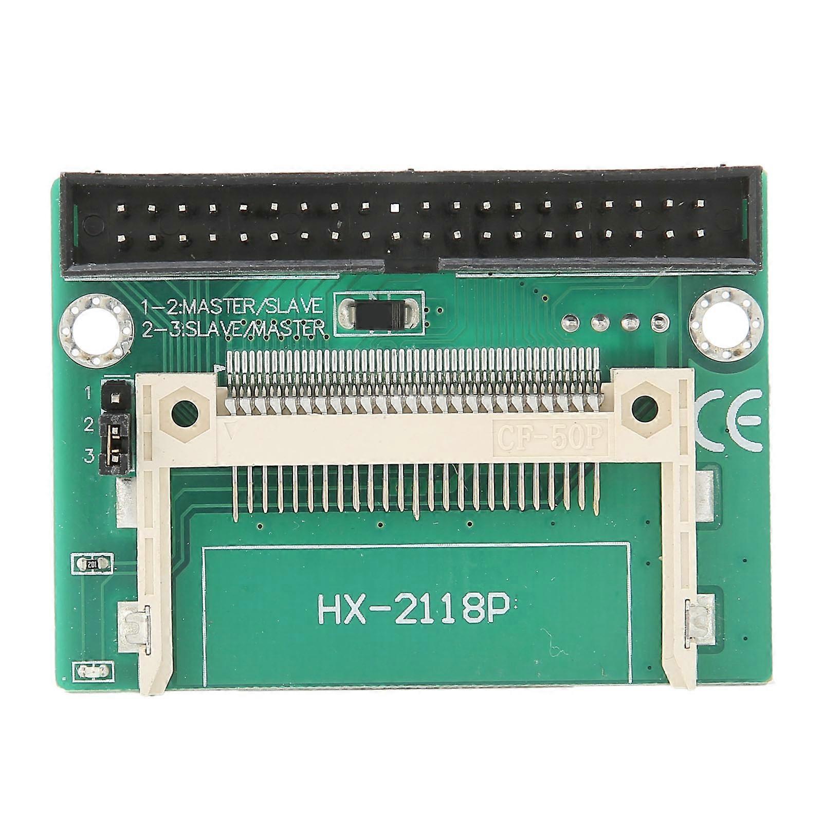 CF to IDE Adapter PCB 40 Pins TrueIDE Mode AntiEMI Disk Desktop Adapter Card for WIN CE/LINUX