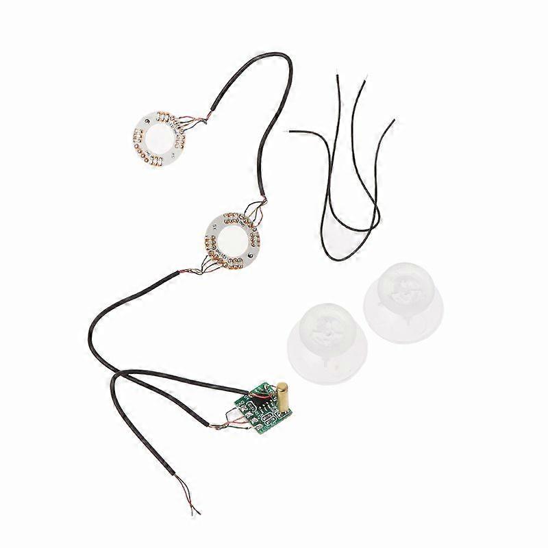 LED Light Thumb Analog Thumb Mod With Clear Thumbsticks Cap DIY for X box One Controller