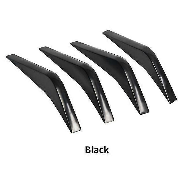 4PCS Auto Paraurti Posteriore Diffusore Universale Paraurti Posteriore Spoiler Splitter Auto-Styling Accessori Per 2014-2019 Chevrolet Corvette C7