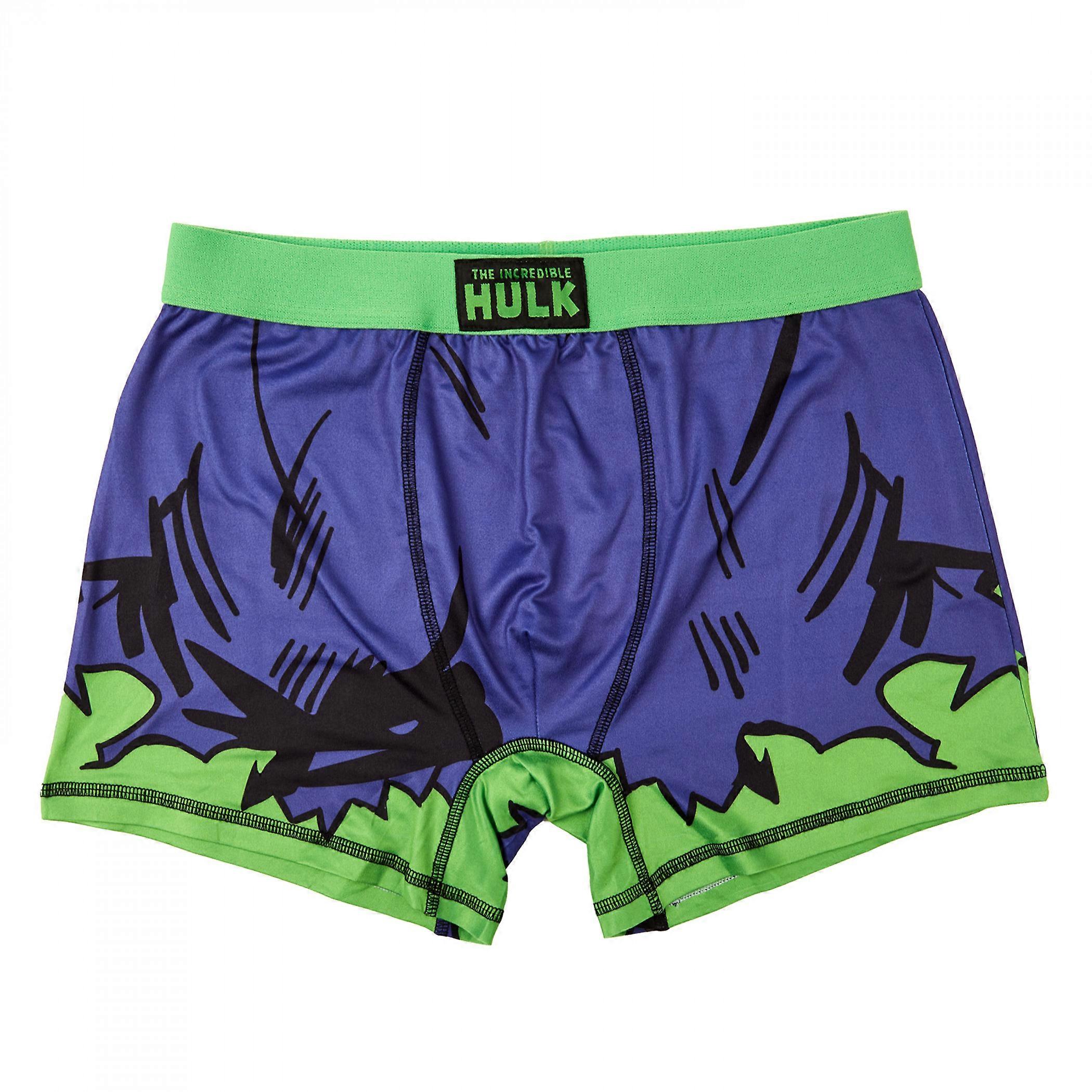 L'incroyable Hulk Cosplay Sous-vêtements Boxer Homme