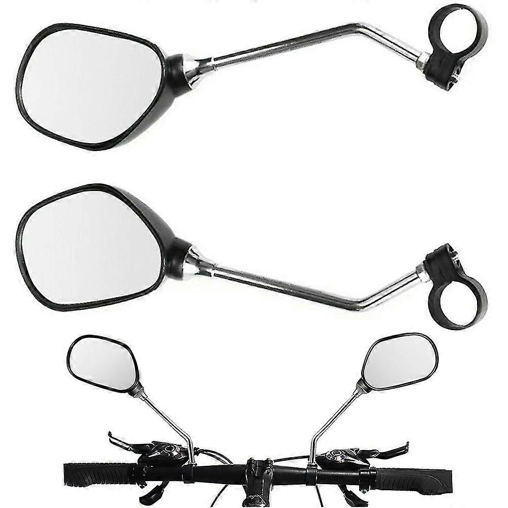 Bicycle Handlebar Mirror Bike Rear Wide Range View Safety Rearview