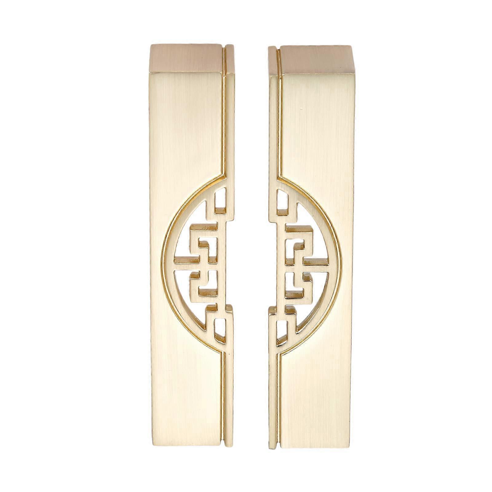 2er-Pack Türinnengriffe 96mm Vintage Gold Zink Al BBM