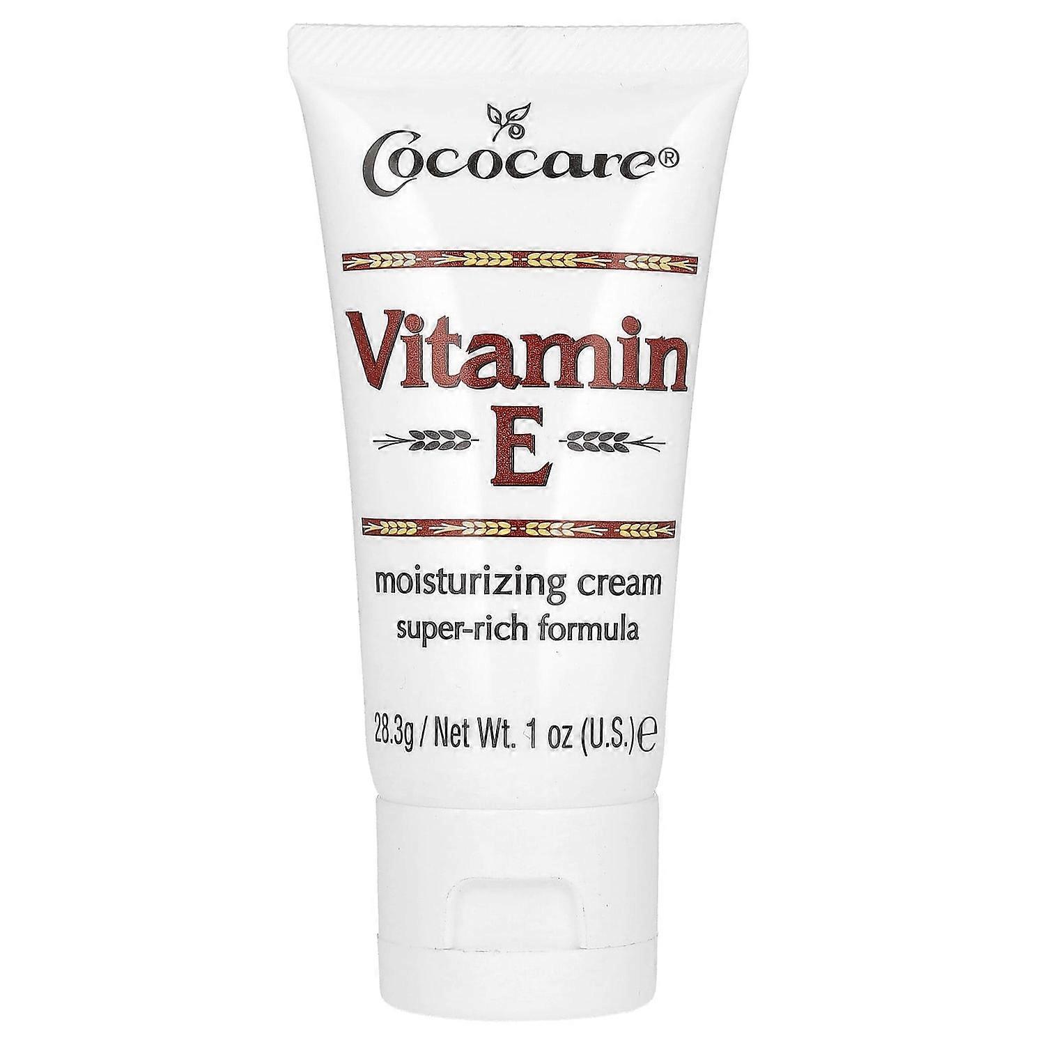 Cococare, Vitamin E Moisturizing Cream, 1 oz (28.3 g)