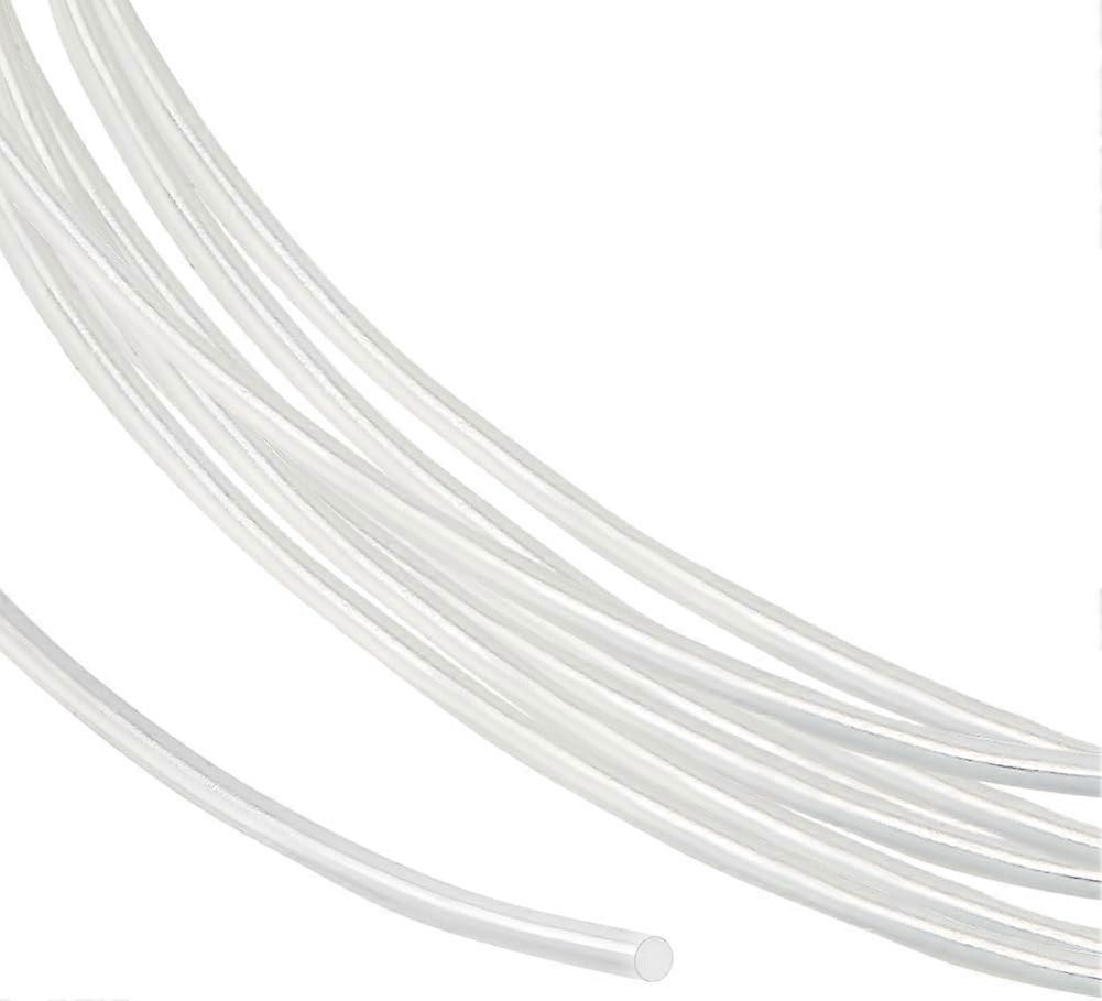16Gauge 999 Sterling Silver Wire 0.98Feet(0.3m) Round Pure Silver Sterling Wire with 1 Sheet Silver Polishing Cloth