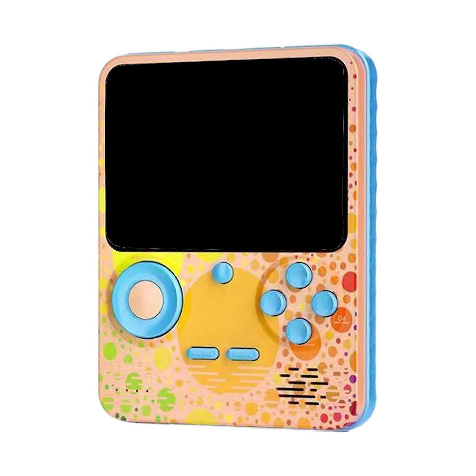 G6 Game Console 3.5 Inch Screen Handheld Portable Support 2 Players Video Gaming Machine for Kids