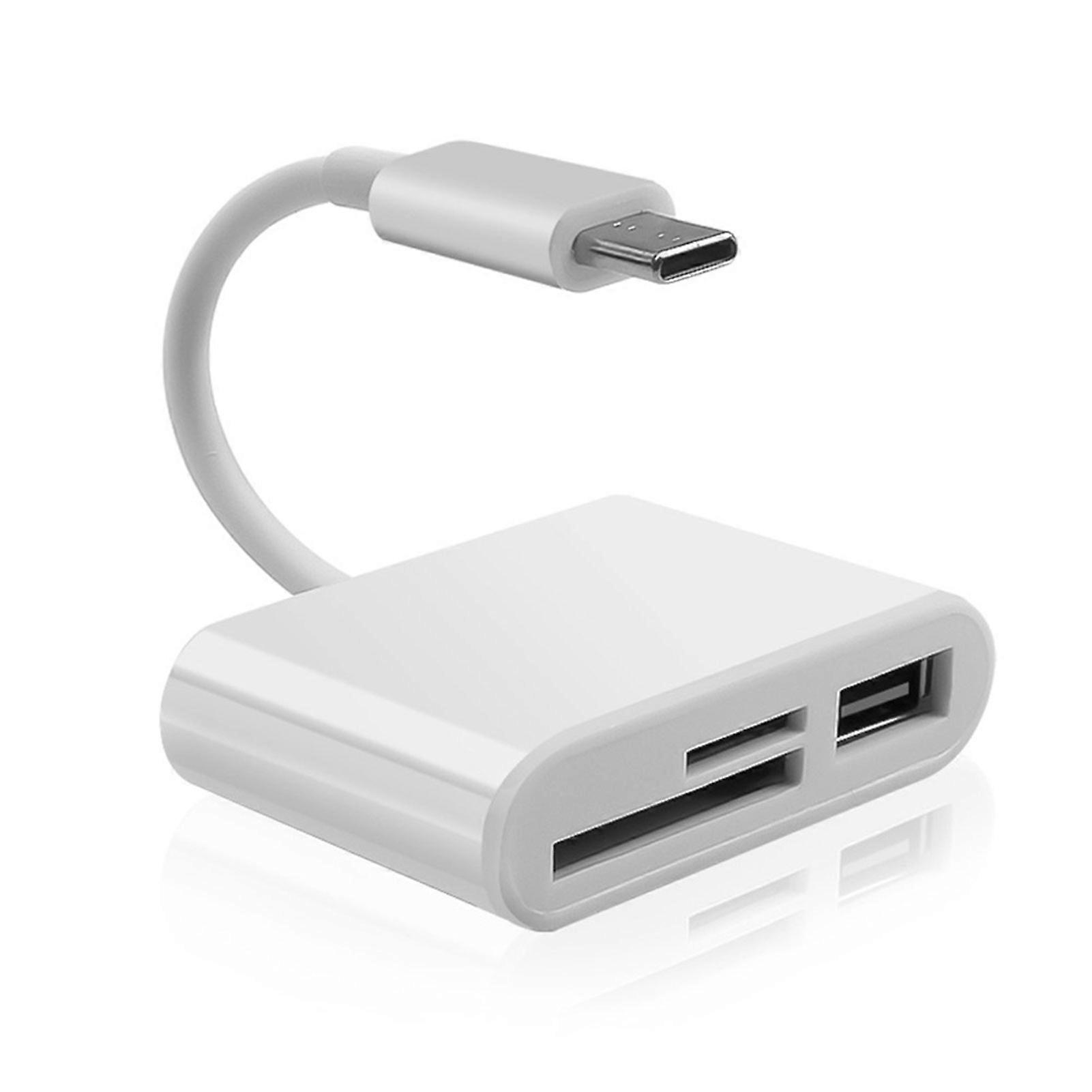 Type-C Hub USB Splitter USB 3.0 Memory Card Reader for Computer OTG Cell Phone